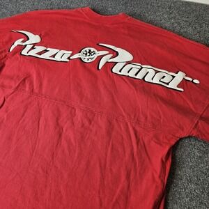 Disney Pizza Planet Spirit Jersey Size Medium Red Toy Story Alien